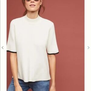 Anthropologie MOTH RHIANNON MOCK NECK